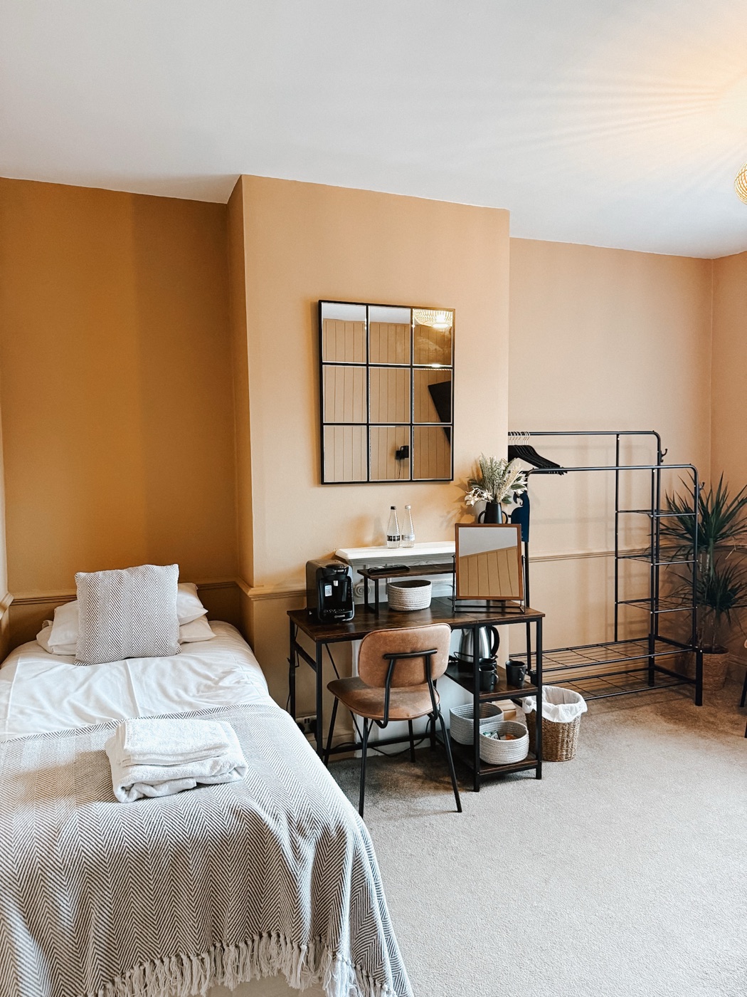 A guest room above The Red Lion