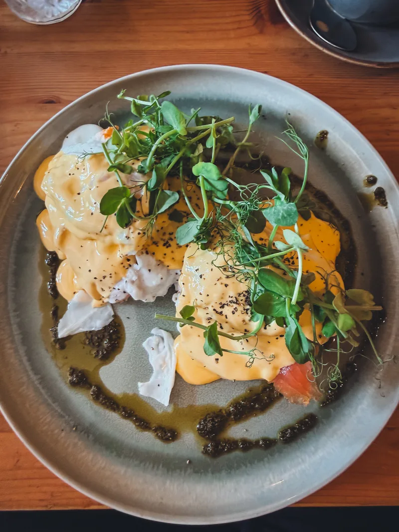 Eggs Benedict.