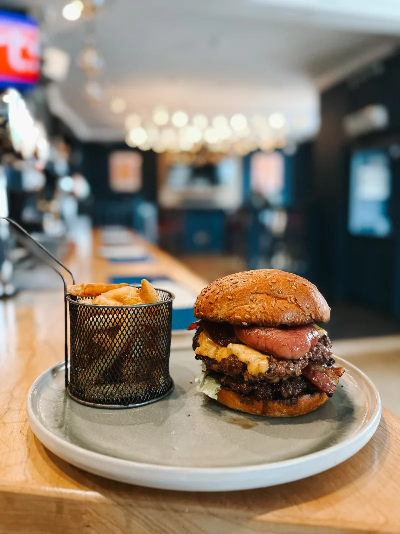 TRL Double Smash Burger
