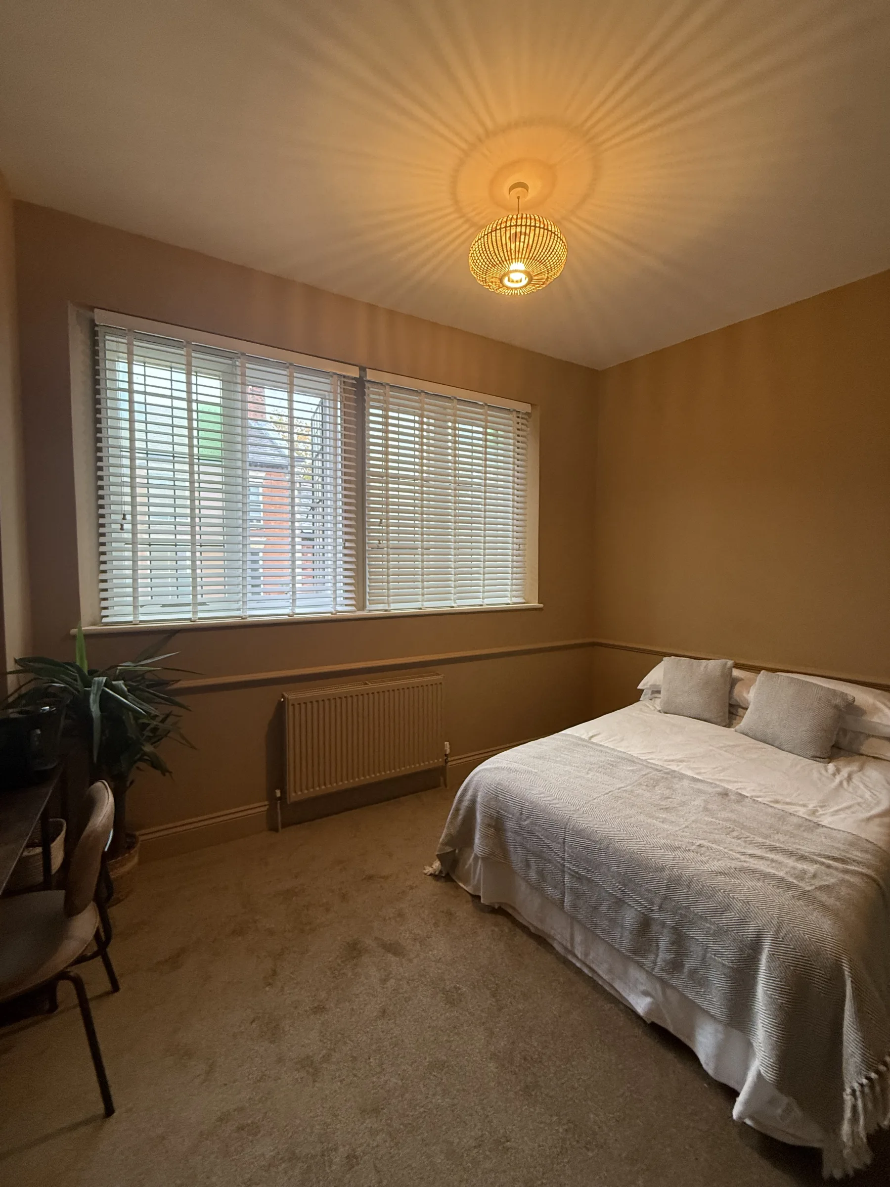 A guest room above The Red Lion